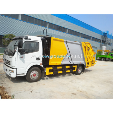 High quality 5 cbm capacity compress garbage truck